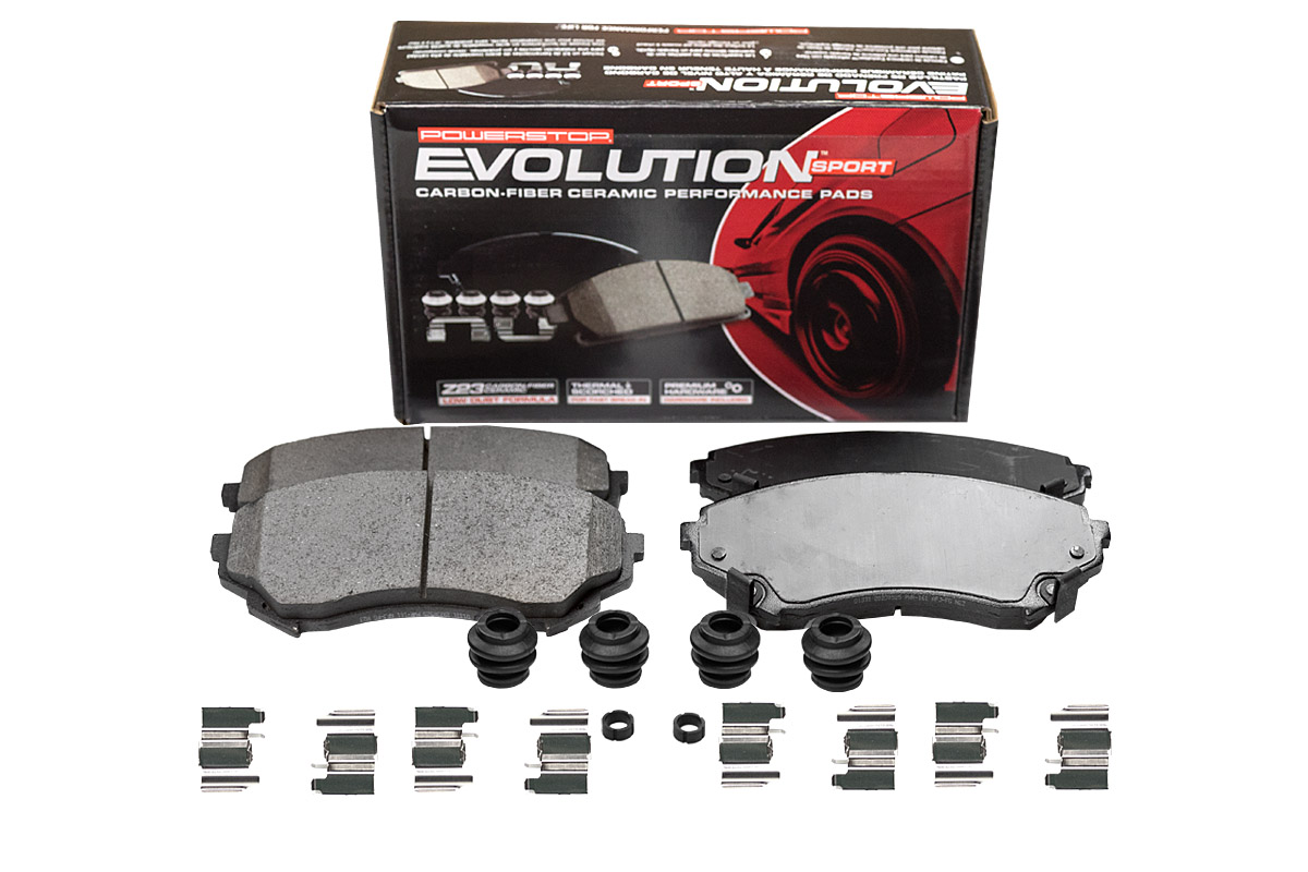 Передние керамические колодки Evolution Sport Z23 для Cadillac CTS 2008+