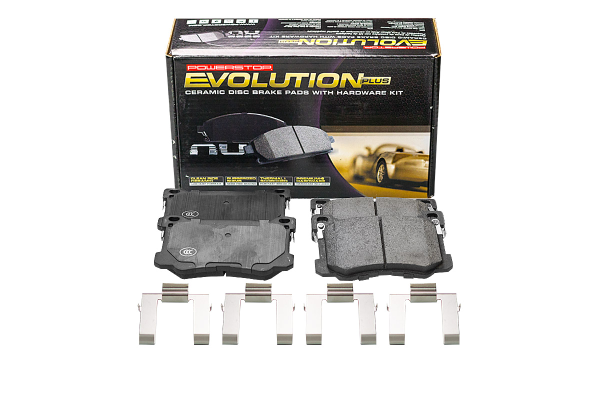 Передние керамические колодки Evolution PLUS Z17 для Genesis G80, Hyundai Equus, Kia K9