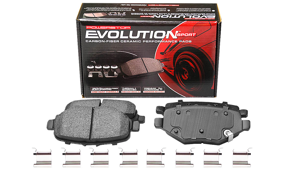 Задние керамические колодки Evolution Sport Z23 для Ford Explorer 2010-2019