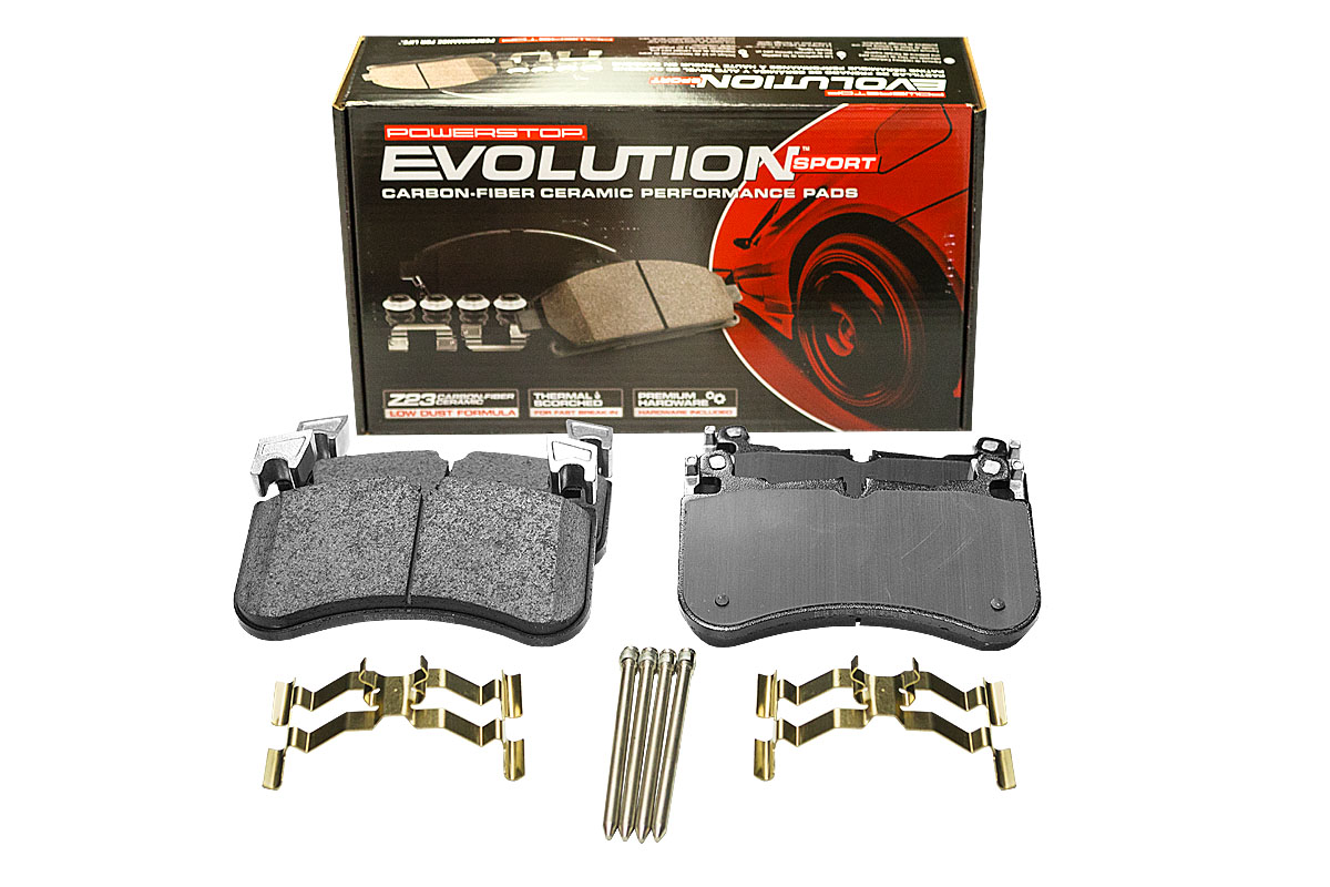 Передние керамические колодки Evolution Sport Z23 для Land Rover Defender II, Discovery V, Range Rover IV, Range Rover Sport II
