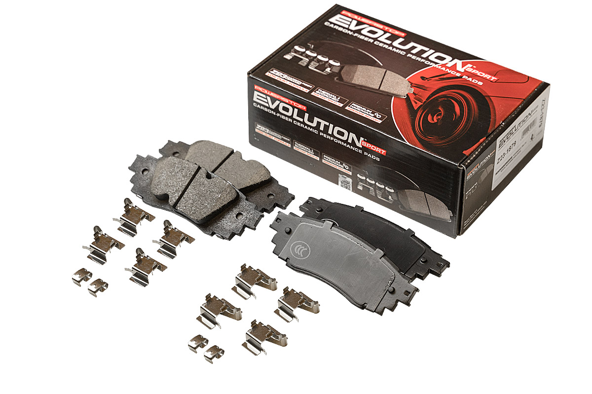 Задние керамические колодки Evolution Sport Z23 для Lexus ES VII, UX, Toyota Camry (XV70), RAV4 (XA50)