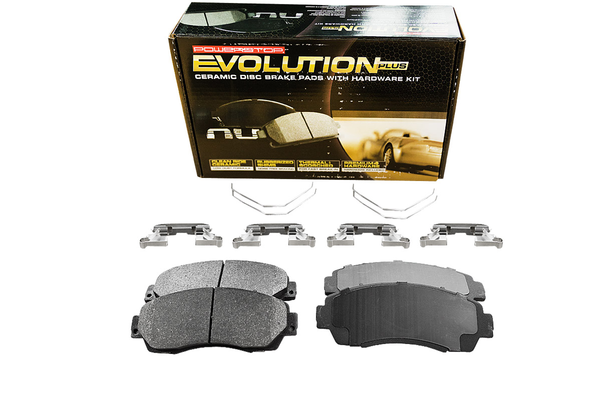 Передние керамические колодки Evolution PLUS Z17 для Changan CS75, Haval F7, H6, Honda CR-V, Crosstour, Odyssey