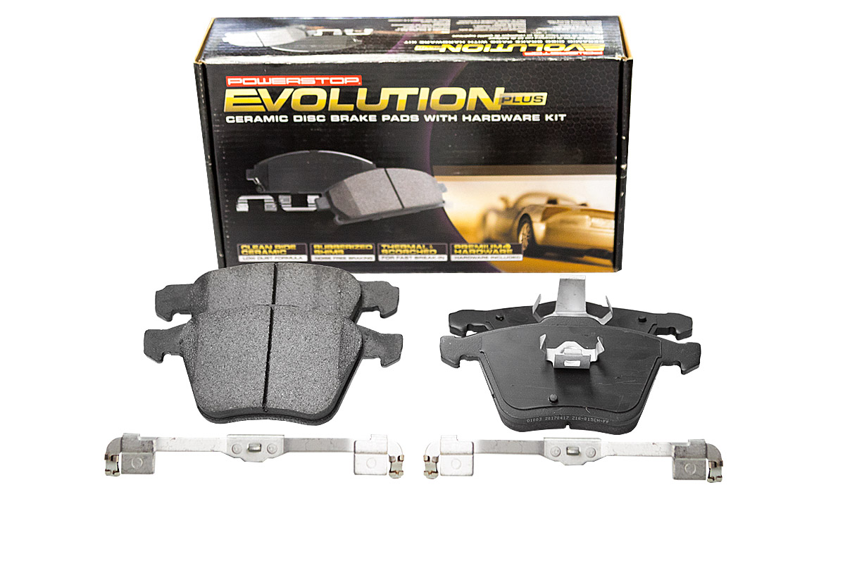 Передние керамические колодки Evolution PLUS Z17 для Volvo C30 _