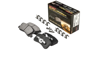 Задние керамические колодки Evolution PLUS Z17 для Citroen C3 Aircross, C4 Aircross, Jeep Compass, Mitsubishi ASX, Lancer, Outlander, Pajero, Pajero Sport, Peugeot 4007, 4008