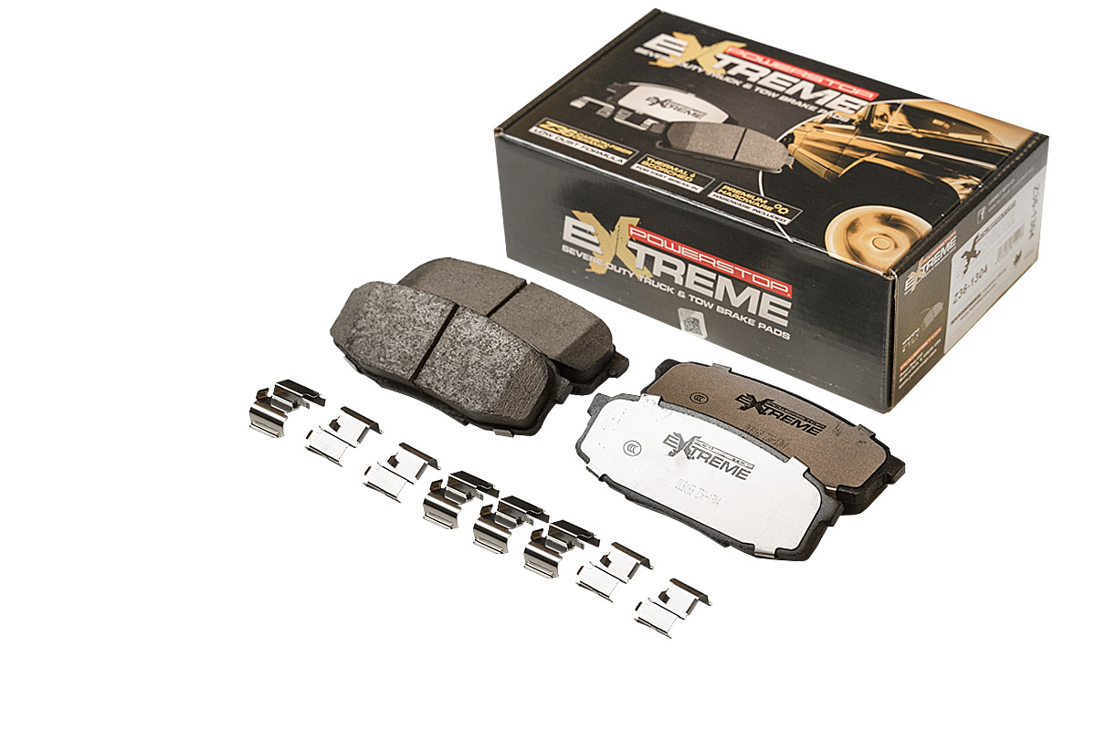 Задние керамические колодки Extreme Truck & Tow Z36 для Lexus LX III, Toyota Land Cruiser 200, Sequoia II, Tundra II