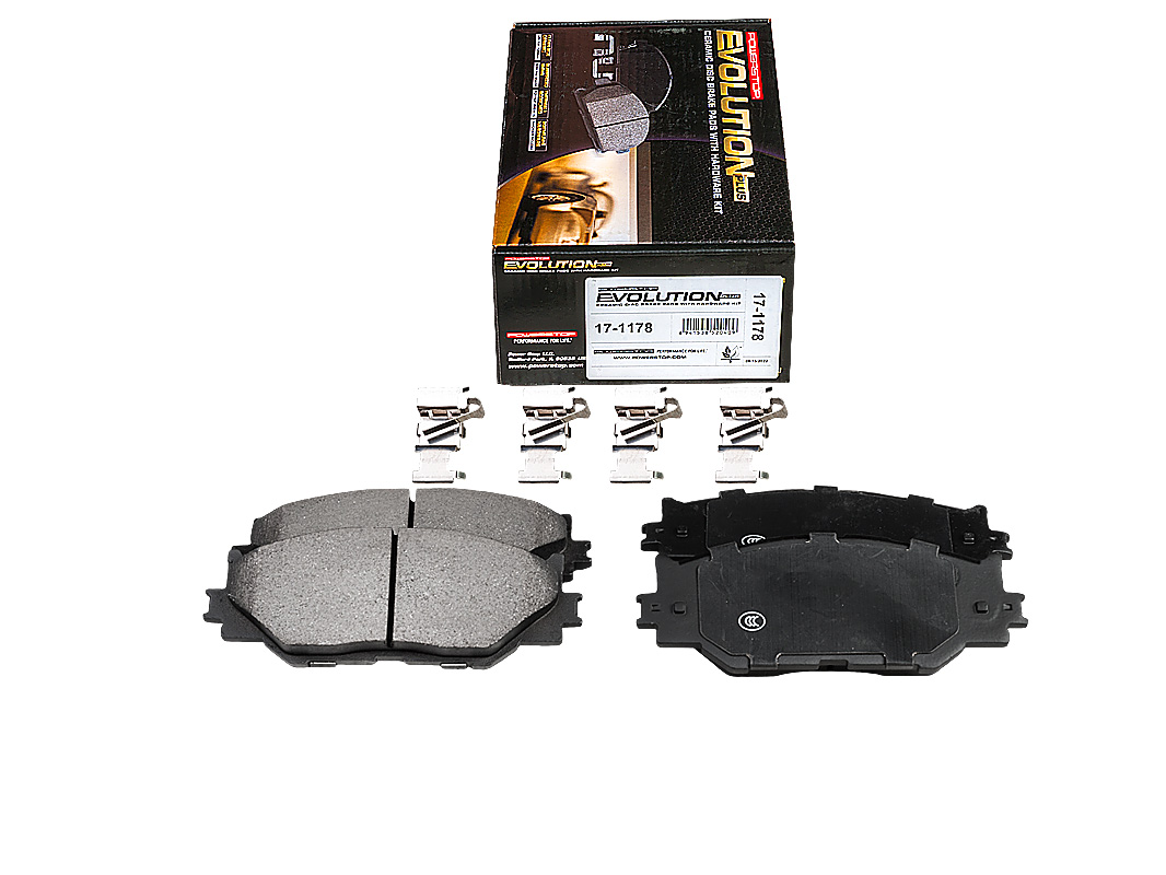 Передние керамические колодки Evolution PLUS Z17 для Lexus IS250/300 GSE22