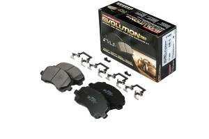 Передние керамические колодки Evolution PLUS Z17 для Citroen C3 Aircross, C4 Aircross, Dodge Caliber, Jeep Compass, Patriot, Mitsubishi ASX, Eclipse, Lancer, Outlander, Peugeot 4008