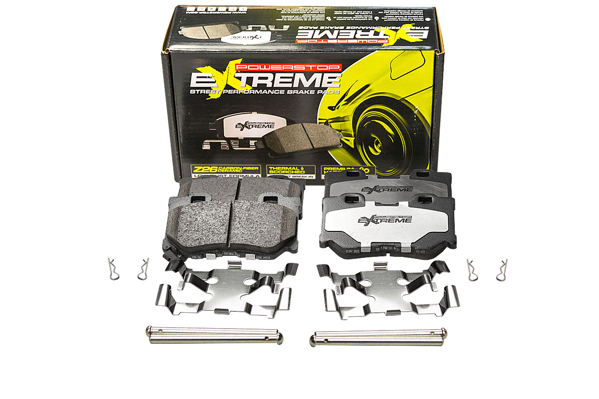 Задние керамические колодки Extreme Street Performance Z26 для Infiniti FX II, Q70 I, QX70 I, QX80 I