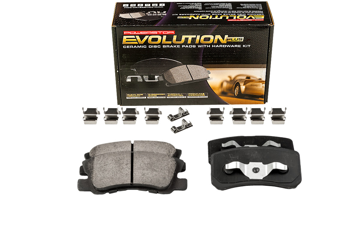 Задние керамические колодки Evolution PLUS Z17 для Citroen C3 Aircross, C4 Aircross, Jeep Compass, Mitsubishi ASX, Lancer, Outlander, Pajero, Pajero Sport, Peugeot 4007, 4008