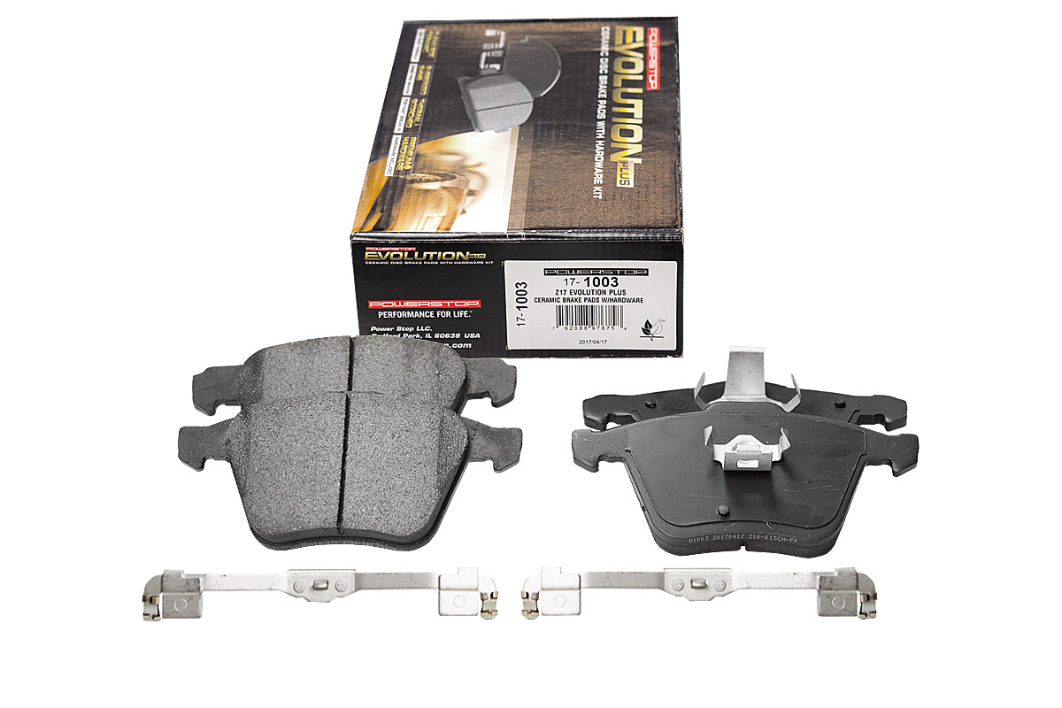 Передние керамические колодки Evolution PLUS Z17 для Volvo C30 _