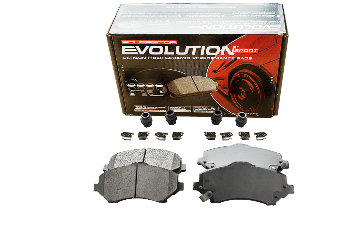 Передние керамические колодки Evolution Sport Z23 для Chrysler Voyager, Dodge Journey, Jeep Wrangler
