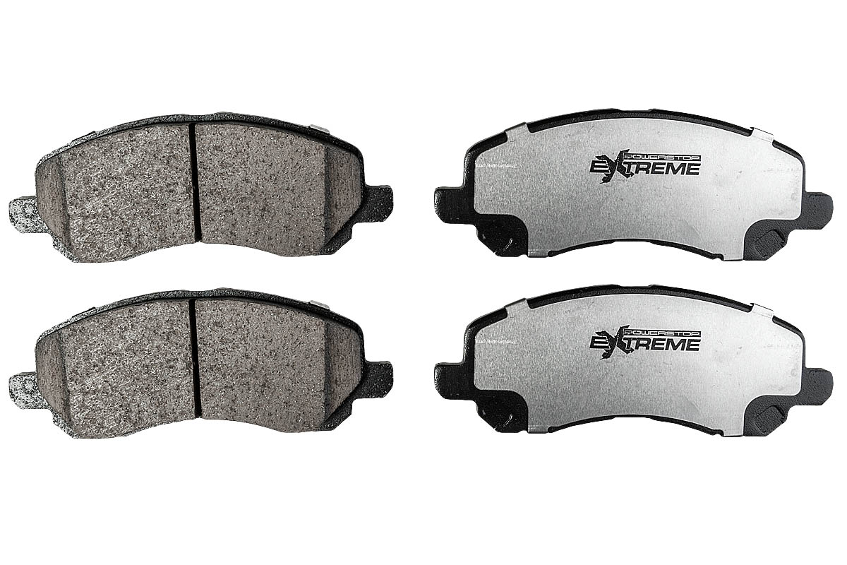 Передние керамические колодки Extreme Street Performance Z26 для Citroen C3 Aircross, C4 Aircross, Dodge Caliber, Jeep Compass, Patriot, Mitsubishi ASX, Eclipse, Lancer, Outlander, Peugeot 4008