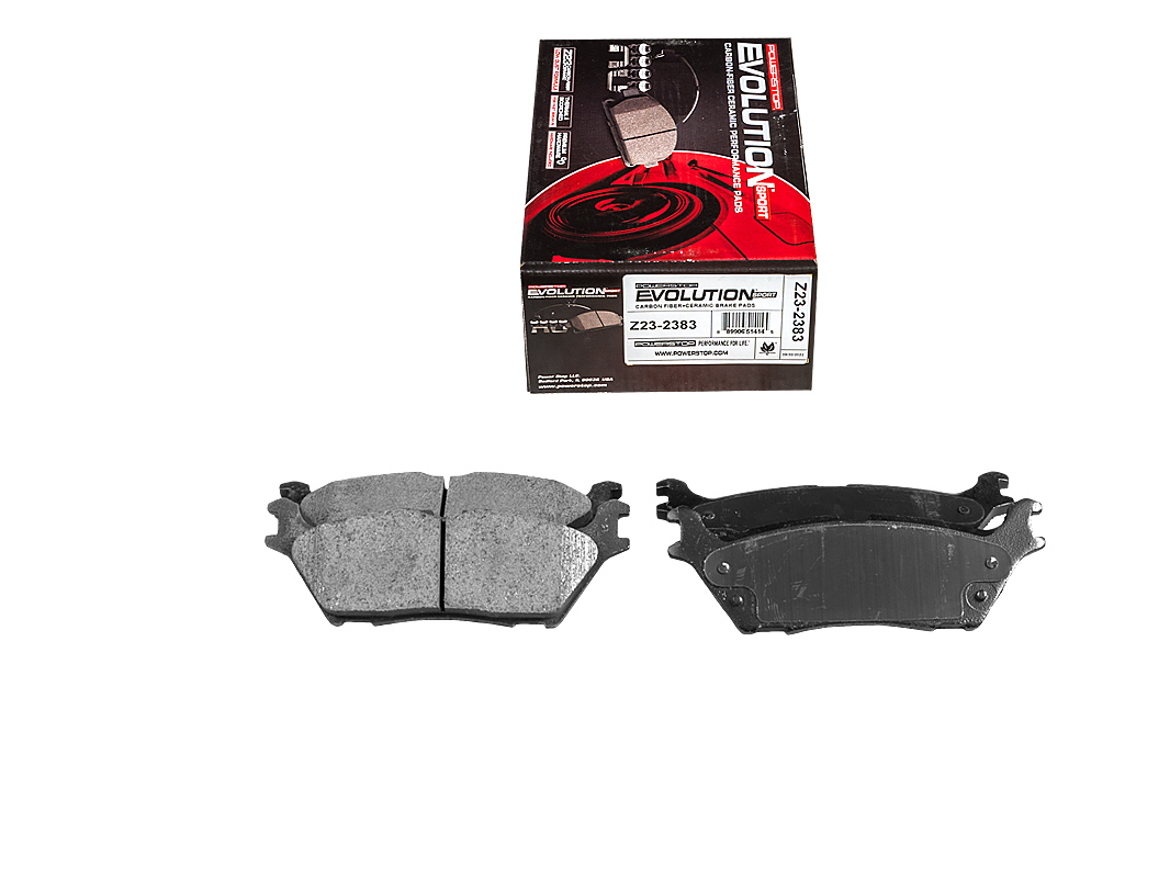 Задние керамические колодки Evolution Sport Z23 для Ford F-150 2020+