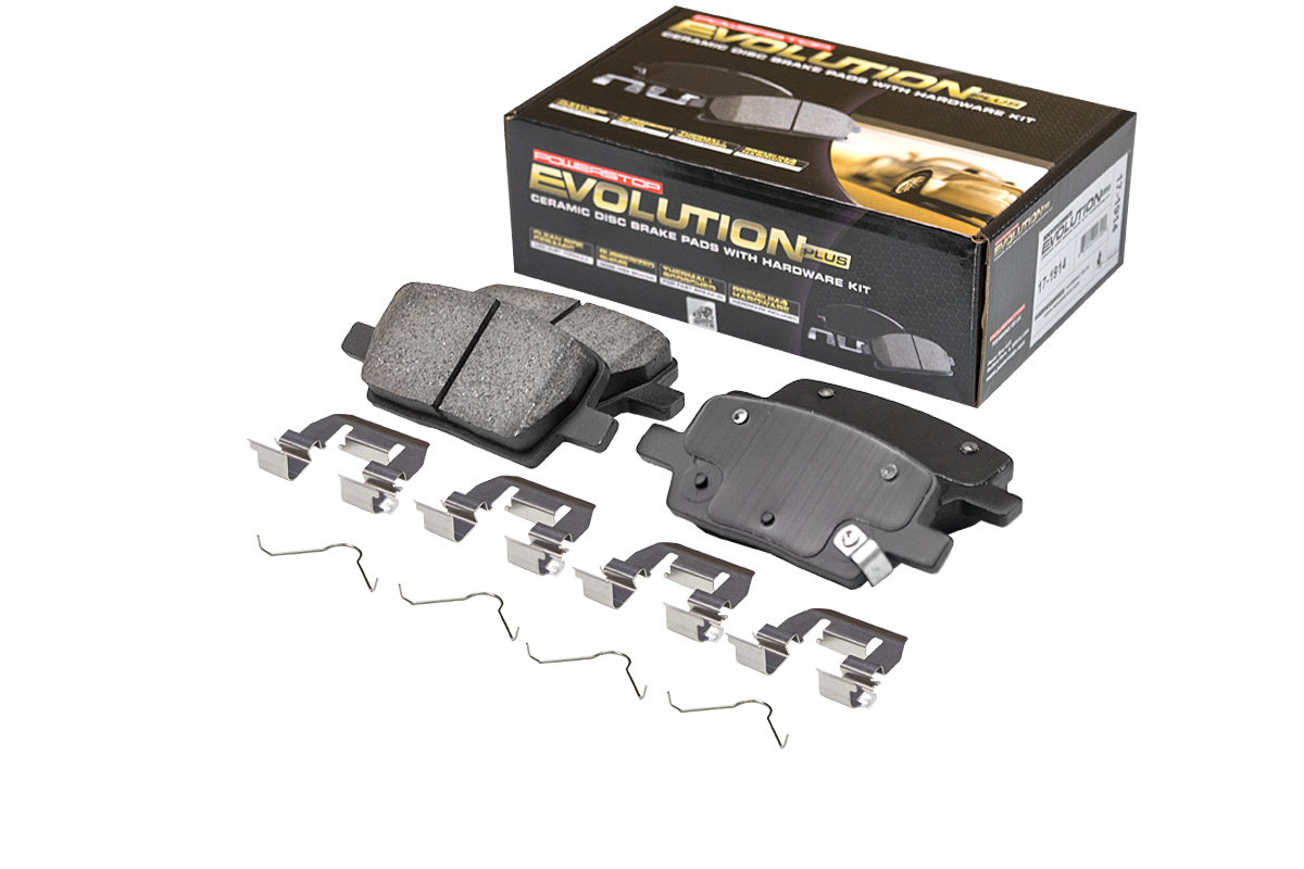 Задние керамические колодки Evolution PLUS Z17 для Ford Mustang 2014+