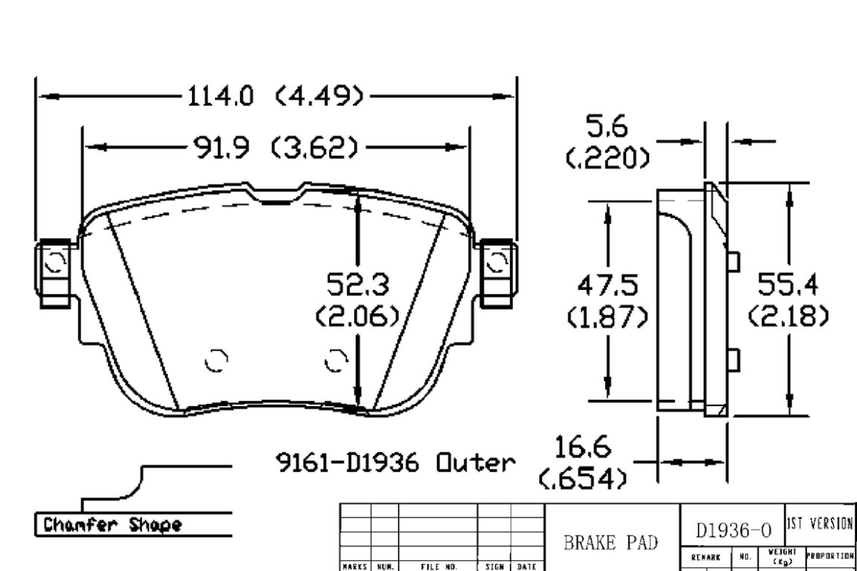 Задние керамические колодки Evolution PLUS Z17 для Mercedes-Benz CLS 300 d C257.319