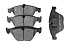 Передние керамические колодки Evolution Sport Z23 для BMW 5 (E60/E61), 6 (E63/E64), 7 (E65, E66)