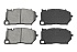 Передние керамические колодки Evolution Sport Z23 для Audi A6 (C8), A7 (4K), Q8 (4M), Porsche Cayenne, Panamera