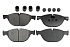 Передние керамические колодки Evolution Sport Z23 для BMW 5 (F10/F11/F07), 6 (F06/F13/F12), 7 (F01/F02/F04)