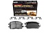 Передние керамические колодки Evolution PLUS Z17 для Infiniti QX60, Mitsubishi Outlander, Nissan Pathfinder, Qashqai, X-Trail
