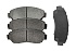 Передние керамические колодки Evolution PLUS Z17 для Changan CS75, Haval F7, H6, Honda CR-V, Crosstour, Odyssey