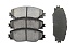 Передние керамические колодки Evolution PLUS Z17 для Toyota Auris II, RAV4 III (XA30), IV (XA40)