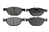 Передние керамические колодки Evolution Sport Z23 для BMW 5 (F10/F11/F07), 6 (F06/F13/F12), 7 (F01/F02/F04)