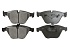 Передние керамические колодки Evolution PLUS Z17 для BMW 1 (E81/E82/E87/E88), 3 (E90/91/92/93), 5 (E60/E61), 6 (E63/E64), 7 (E65, E66), X1 (E84), Z4 (E89)