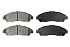 Передние керамические колодки Evolution PLUS Z17 для Acura MDX, RLX, ZDX, Cadillac XT5, XT6, Chevrolet Blazer, Traverse, Honda Legend, Pilot