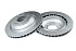 Задний тормозной диск Evolution с перфорацией и насечками в покрытии GEOMET для Audi Q7 4LB0GL