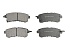 Задние керамические колодки Evolution PLUS Z17 для Infiniti QX56 II, QX80 I, Nissan Patrol VI