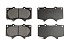 Передние керамические колодки Evolution PLUS Z17 для Lexus GX II, LX III, Toyota Hilux VIII, Land Cruiser 200, Land Cruiser Prado 150